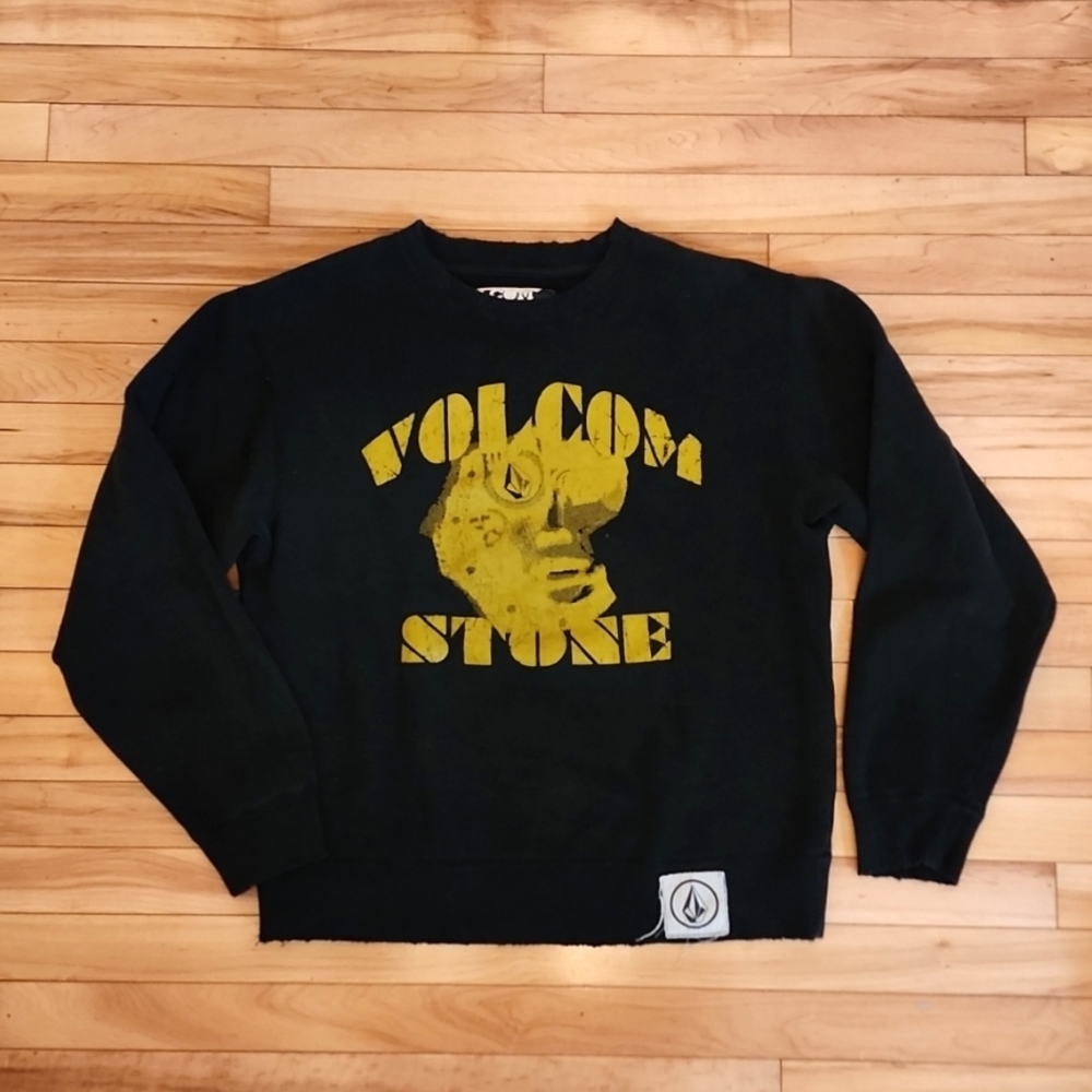 Volcom Black Sweatshirt Medium